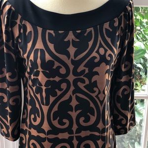 Tiana B Boatneck Slimming Dress